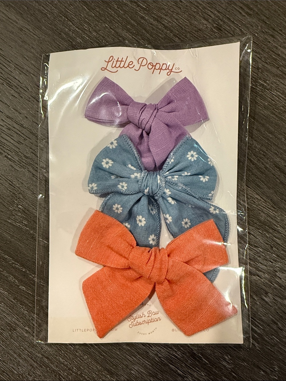 Little Poppy Co - Purple, Blue Floral, Coral